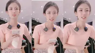 直播卖车疑似跳蛋娇喘，有些憋不住