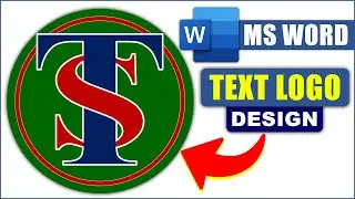 How to Make Logo Design in Microsoft Word | MS Word Logo Design | Text Logo Design | Logo Design