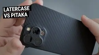 Latercase vs Pitaka Aramid Fiber Ultra Thin Kevlar Phone Cases for iPhone 13 Pro Max Comparison