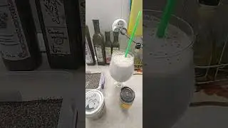 Моята закуска от чия с домашно приготвено ядково мляко