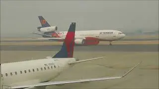 A Smoky Day at Rogue Valley International Medford Airport