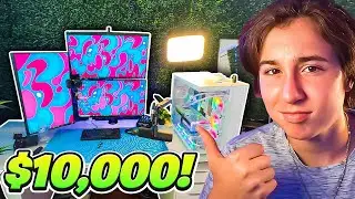 Team Xen LUXURY Gaming Setup Tour... (ft. Vermax, OliverOG, & MORE!)