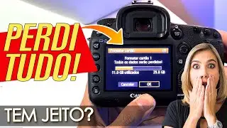 COMO RECUPERAR FOTOS DE CARTÃO FORMATADO! - Fácil e rápido! Calma que tem jeito!