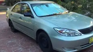 Toyota Camry outer rear door handle replacement