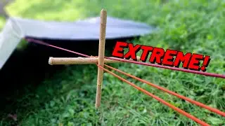 Mastering HIGH TENSION Cord with 2 Stick Prusik Knot Techniques - Great Rope Skills
