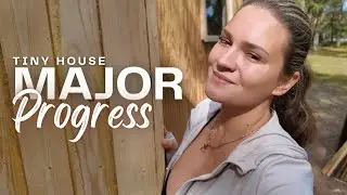 I got help with my Tiny House Built by an old-school Carpenter | Part 6