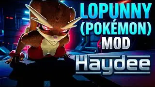 Lopunny (Pokémon) Mod | Haydee | White Zone, Hardcore, Walkthrough, No Commentary, 4K