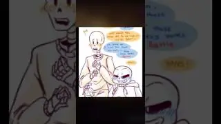 UnderTale Sans X Papyrus by Blue Berry Sans