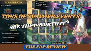 Bunch of Summer Events to Review! | The F2P Review | RAID: Shadow Legends