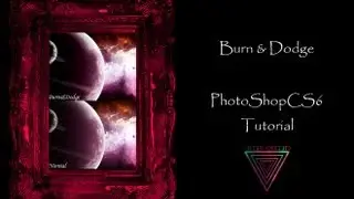 Burn&Dodge /2013 #PHOTOSHOP CS6 TUTORIAL/