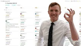 Notion Board View Is Incredible For Your Teaching Timetable | New for Sep 2022