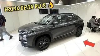 भौक़ाल तो इसका है 🦁 FRONX DELTA PLUS 1.2 GREY REVIEW ✅ Second Base Model @8.72L | FRONX DELTA+ 😨