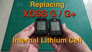 Replacing Xoss G / G+ GPS Internal battery