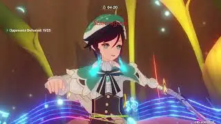 In the A Parade of Providence event, Concoted Reaction | Genshin Impact 3.6 phase 2