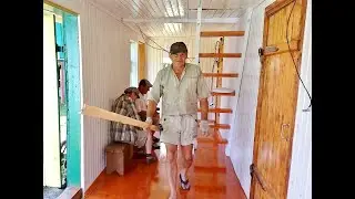 НОВЫЕ СЕНИ И КРЫША В ДОМИКЕ У ТАНИ
