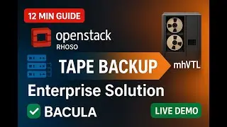 Enterprise OpenStack Backup Solution: Bridging RHOSO to Tape Storage with Bacula