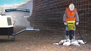 Hose assemblies solutions for compressed air shotcrete - Trelleborg Fluid Handling Solutions