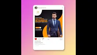 Background Removing and Social Media Post Design