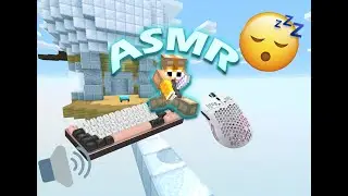 Keyboard + Mouse Sounds ASMR [Solo Bedwars]