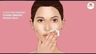 Pemakaian skincare maxie malam hari