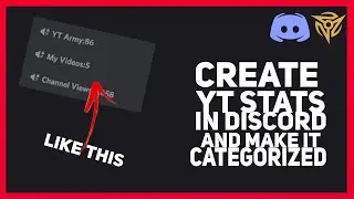 How to display your youtube stats counter in your discord server. [MR INFINITE]