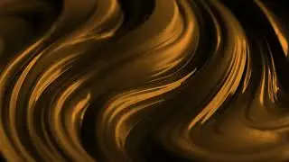 Orange Liquid Wavy Background Animation Black Screen Title Animation