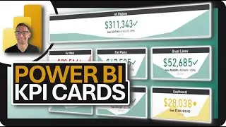 Mastering the Power BI KPI CARD: Comprehensive Tutorial!