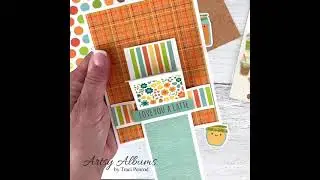 Autumn Waterfall Card By Artsy Albums