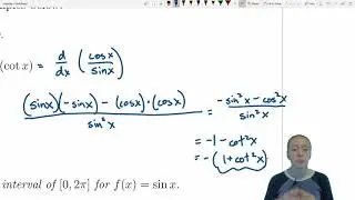 Derivatives Of Trigonometric Functions- (Calc1-Examples#14)