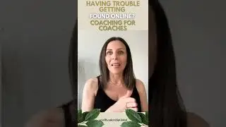 #shorts  Having Trouble Getting Found Online? Coaching For Coaches