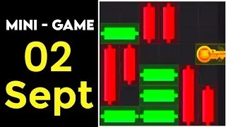 Hamster kombat mini game today | 2 September hamster kombat mini game | Mini game hamster kombat 🔑