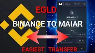 ⚡How to send EGLD from Binance to X-Portal⚡ Prepare your funds for xExchange ⚡MultiversX Network