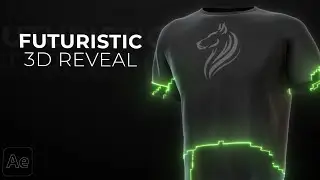 Create a Futuristic 3D Scan Reveal In After Effects