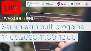 Live-koolitund: Samm-sammult progema
