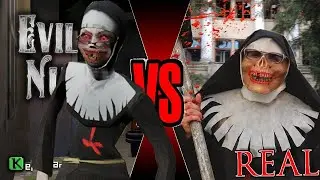 EVIL NUN Full CUTSCENES vs EVIL NUN REAL LIFE
