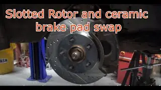 We Convert old stock rotors to slotted rotors with ceramic brake pads for improved stopping power
