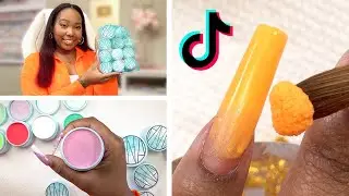 Trying TikTok Acrylic from Anacrylics