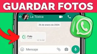 ✅ Cómo GUARDAR FOTOS Que Solo Se Puede Ver UNA VEZ en WhatsApp (2026)