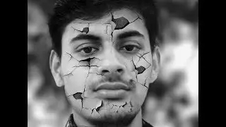 Cracked Skin Effect in Photoshop | photoshop tutorial