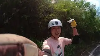 Downhill longboarding practice