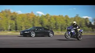 Yamaha R1 Dragracing Vs 1000HP 9ff Porsche GT2, RS6, R8 V10 and more! - 1080p HD