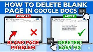 How to Delete Blank Page in Google Docs (Full Guide)