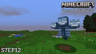 Minecraft Tornado Survival (Localized Weather Mod) S7Ep12: The Wither