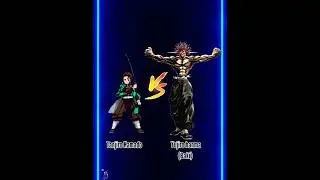 fight of popular anime character who have not any super 💪power.. #dbz #vs #anime #short
