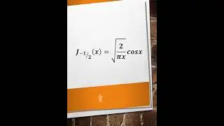 Prove that : 𝑱((−𝟏)⁄𝟐) (𝒙)=√(𝟐/𝝅𝒙) 𝒄𝒐𝒔𝒙.
