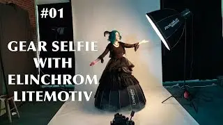 Gear selfie with Elinchrom LiteMotiv || Wendy Appelman Photography
