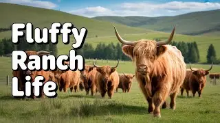 Full Day on Our Highland Cattle Farm | Feeding, Caring & Farm Operations