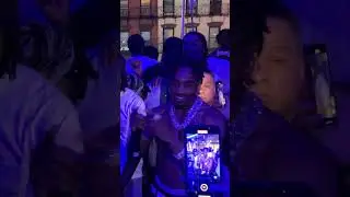 Lil TJay Vibing At His Album Release Party In NYC