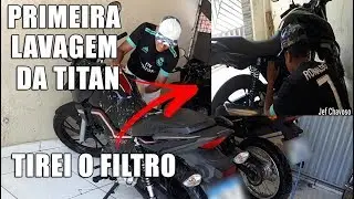 DICHAVEI A TITAN 160 2020 TIREI O FILTRO🔥🔥🔥