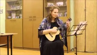 Журавли (укулеле), табы